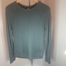 Athleta Women's Sweater Size S Charcoal Pullover Modal Blend Crew Neck Stretch