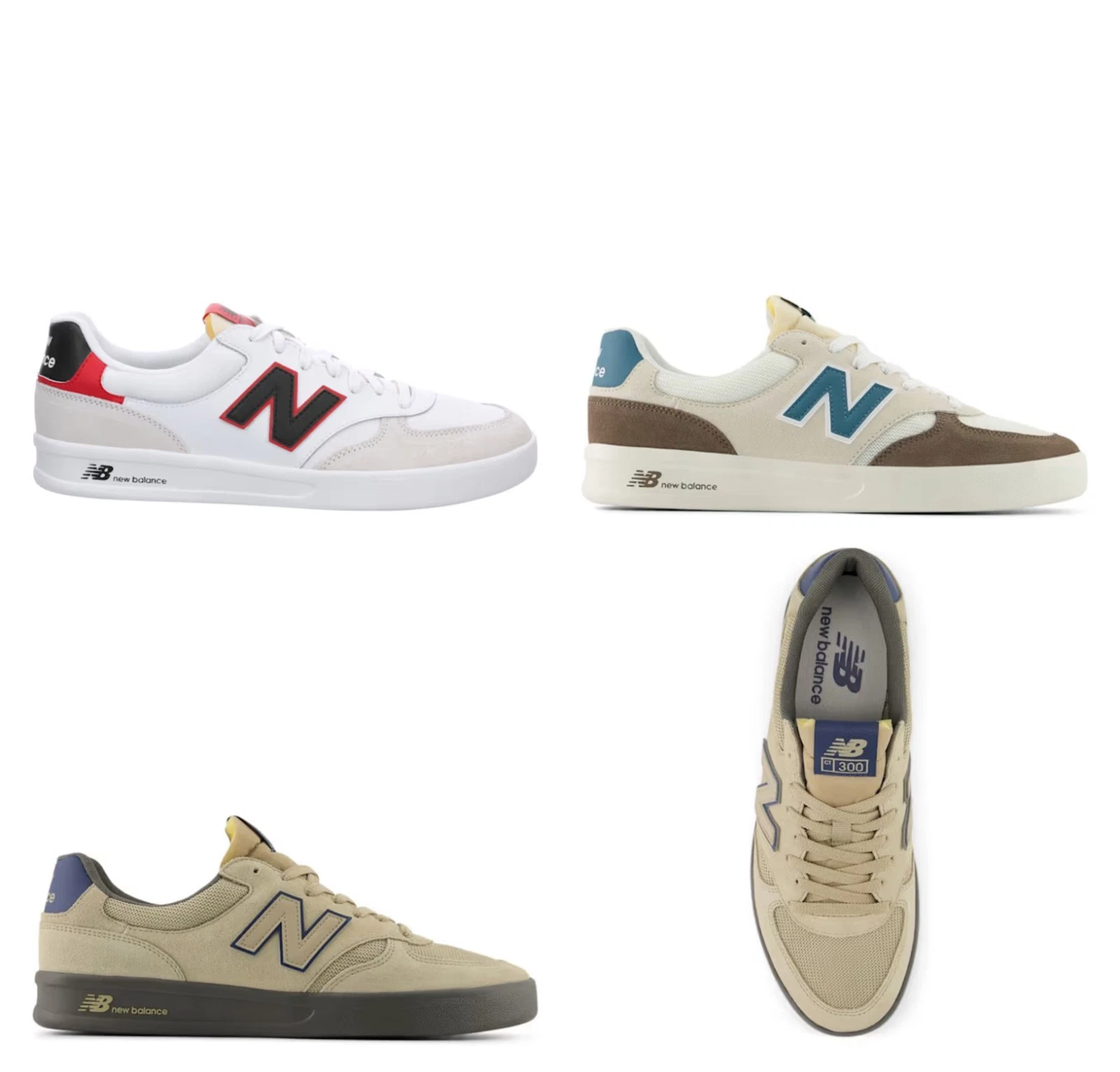 New Balance CT300 V3 Court Men's Retro Low Top Casual Skate Shoes Sneakers Limit