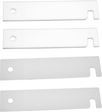 4PCS WE3M51 WE3M52 Clothes Dryer Teflon and Nylon Drum Bearing Slide...
