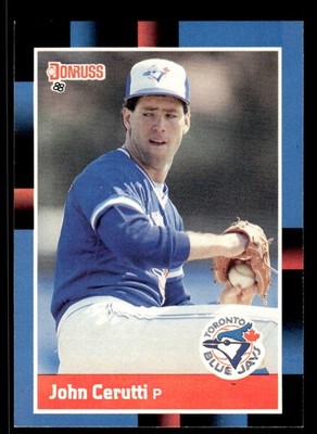 1988 Donruss #321b John Cerutti Toronto Blue Jays