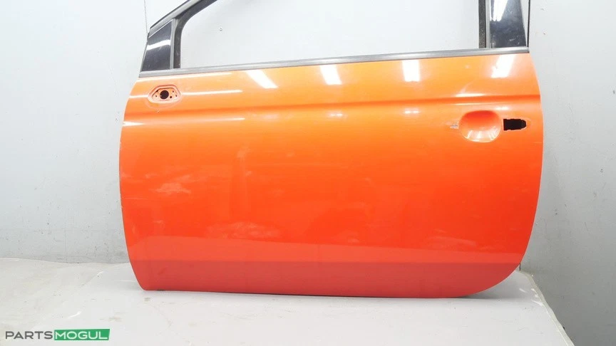 Panel de carcasa de puerta delantera izquierda Fiat 500 2012-2017 68070267AD OEM Foto 3 de 4