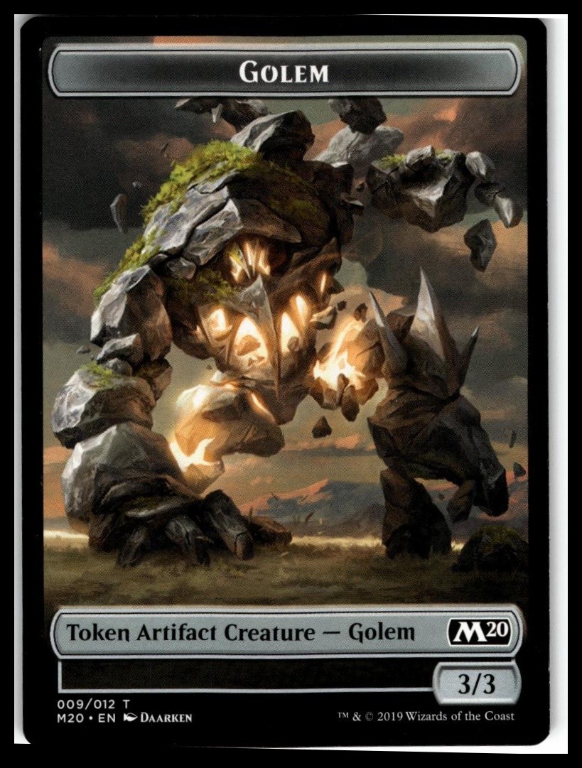 Core Set 2020 #9 Golem Token