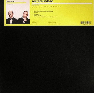 Giles Smith - Secretsundaze Band 1 Album Sampler - neue Vinyl Schallplatte - G4593z