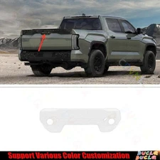 Tailgate Door Handle Bowl Decor Frame For Toyota Tundra 2022-2024 White Bright