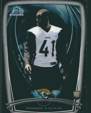 2014 Bowman Chrome Aaron Colvin Rookie Jacksonville Jaguars #143