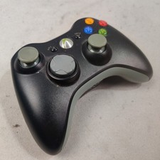 Genuine Microsoft Xbox 360 Black Wireless Controller OEM 