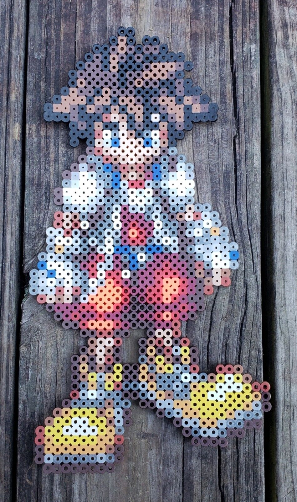 Sora Kingdom Hearts Pixel Art Bead Perler Sale special price service