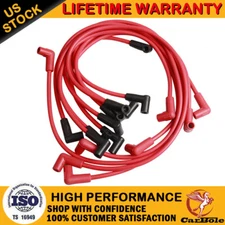 HEI Distributor Coil Spark Plug Wires For Chevy GMC 262 305 307 327 350 400 SBC