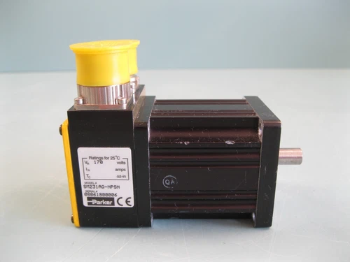 NEW Parker 170V Servo Motor SM231AQ-NPSN 3/8" Shaft F18