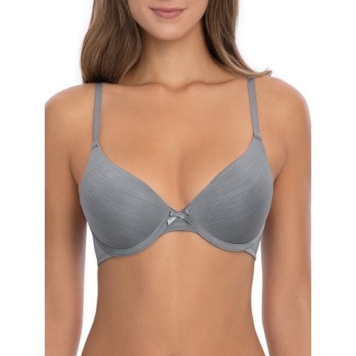 Secret Treasures Women's Tailored T Shirt Bra 42DD Gray Flannel New