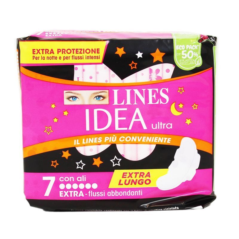 Lines – Assorbenti Lines Idea Ultra Flussi Abbondanti 7pz