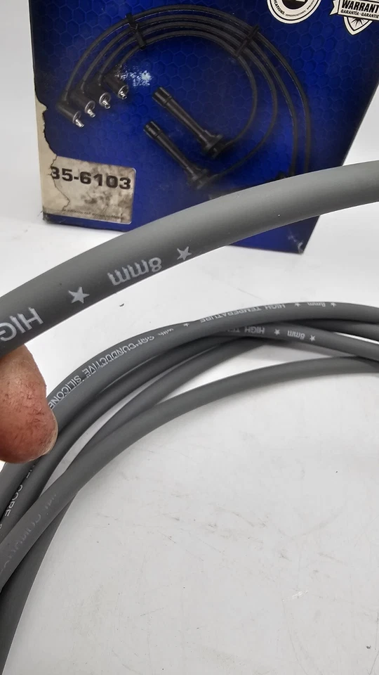 Spark Plug Wire Set Carquest 35-6103 Fits Pontiac Bonneville 1988-1992 - Image 4 of 4