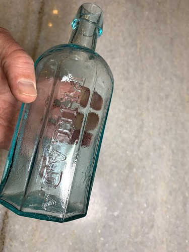 Antique Quack Medicine Bottle APPLIED TOP Schenck's Pulmonic Syrup Philidelphia - Picture 5 of 18