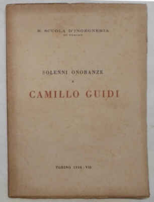 Ehrungen für Camillo Guidi. 1928