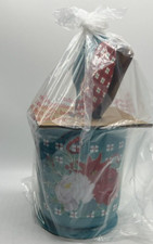 The Pioneer Woman Silicone & Wood Cooking Utensils & Holiday Crock 5-Piece Set