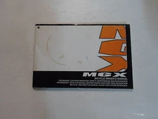 2003 MGX Bicycle Owners Manual Pacific Cycles MINOR STAINS WEAR FACTORY OEM DEAL