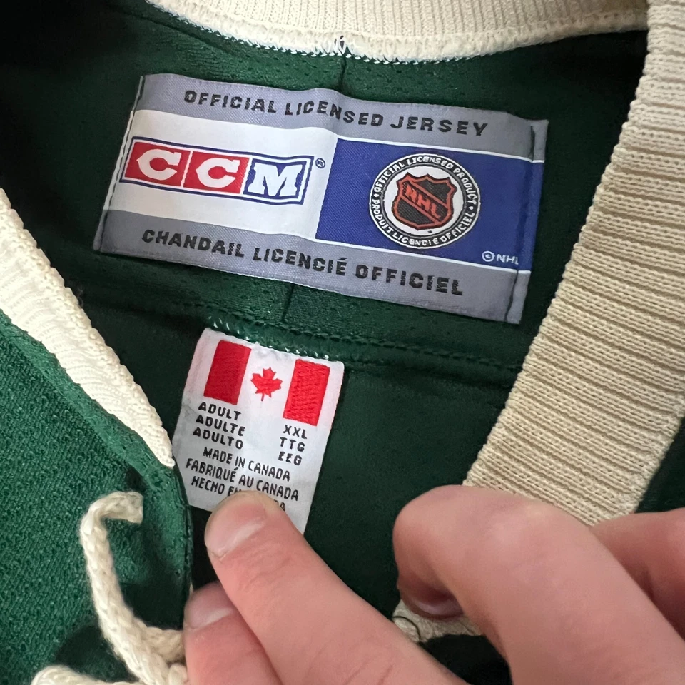Camiseta De Colección NHL All Star Game CCM Conferencia Oeste Minnesota 2004 Talla 56 XXL Foto 4 de 4