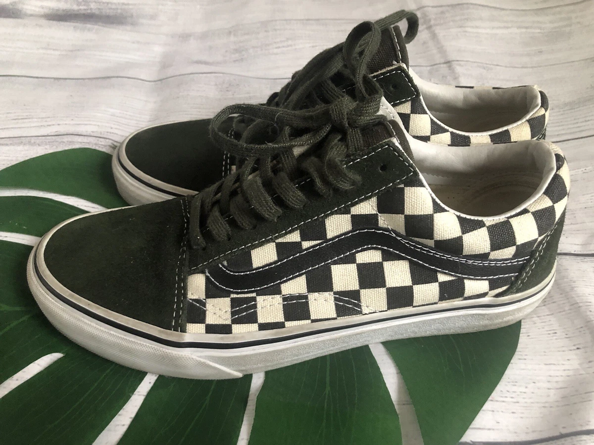 Vans Old Skool (Primary Check) Black/White