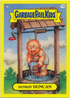 2011 Topps Garbage Pail Kids Flashback Series #70a Dunkin' Duncan (PEO)