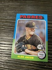 2024 Topps Heritage Alek Jacob Rookie #184 San Diego Padres