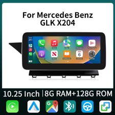 10.25" Car Stereo Carpaly 8 Core BT DPS GPS Sat Navi for Benz GLK X204 2008-2015