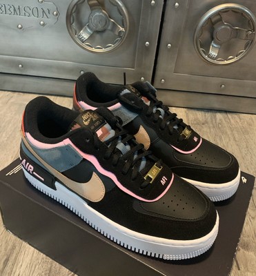 air force 1 shadow multi/navy/pink