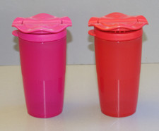 Tupperware 2 Stück Gewürzstreuer pink u. rot mit 2 Streuöffnungen NEU