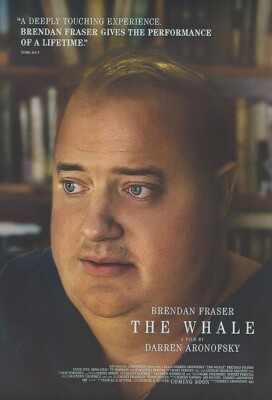 The Whale, 2022, 27'' × 40'' Original, Double Sided,One Sheet,A24, Movie Poster