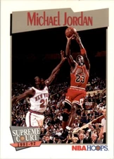 1991 Hoops #455 Michael Jordan Chicago Bulls