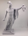 CANOVA CLASSICAL SCULPTURE PERSEUS WITH THE HEAD OF MEDUSA 9.8 INCH/250 MM