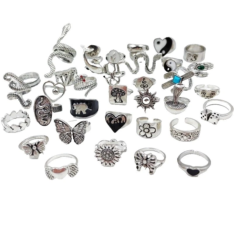 Acrylic Band Fashion Rings