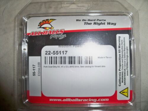 All Balls Racing Fork Seal ONLY Kit 22-55117 NOS 55-117