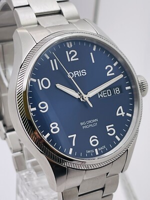 ORIS PROPILOT Big Crown ProPilot Big Day Date Automatic 44MM Watch 8.5''