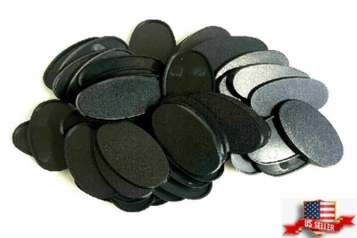 Lot of 50  - 60mm x 35mm Oval Bases For Warhammer 40k & AoS Games Workshop GW