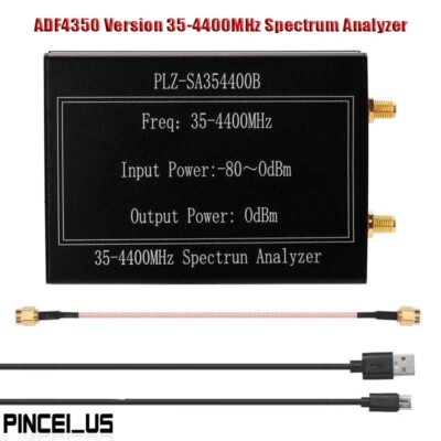 35-4400MHz Spectrum Analyzer Scalar Network Analyzer Signal Source Power Meter