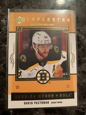 David Pastrnak  2023-24 Upper Deck Hockey  Superstar Honor Roll Hr-4