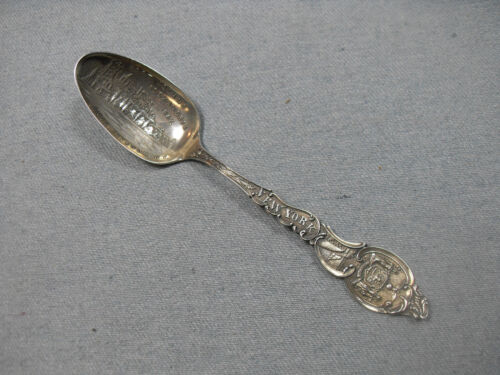 sterling silver souvenir spoon New York, Suprème court, Grants tomb, - Imagen 1 de 6