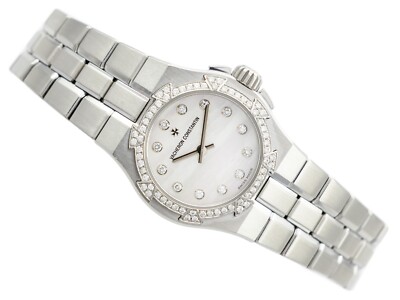 DAMENUHR VACHERON CONSTANTIN OVERSEAS STEEL & FACTORY DIAMONDS 25MM REF. 16550