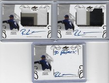 2016 Leaf Trinity REGGIE LAWSON Inscription Bronze Prismatic RC Auto Padres