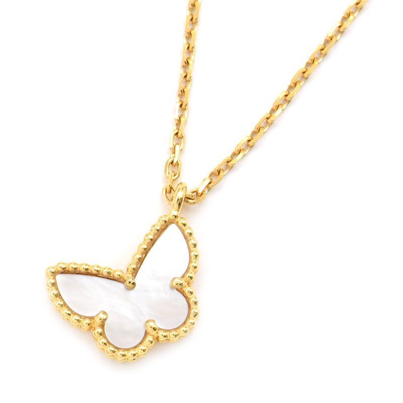 Van Cleef & Arpels Sweet Papillon Pendant K18YG MoP P0017050 | eBay