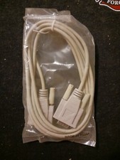 Brand New Old Stock RS232 Serial Cable DB9 M/F 6FT 9 Pin Male TO 9 Pin Female