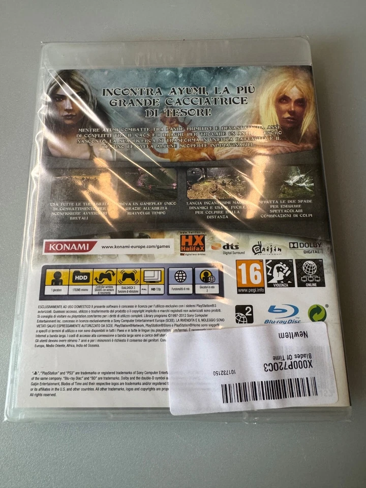 BNIB Blades of Time PS3 PAL FACTORY SEALED IMMACULATE ITA IMPORT BLES01395 - Image 2 of 3