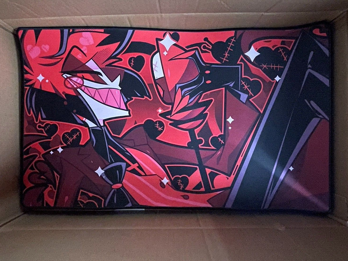 Hazbin Hotel Alastor Playmat LIMITED EDITION SOLO OUT NEW
