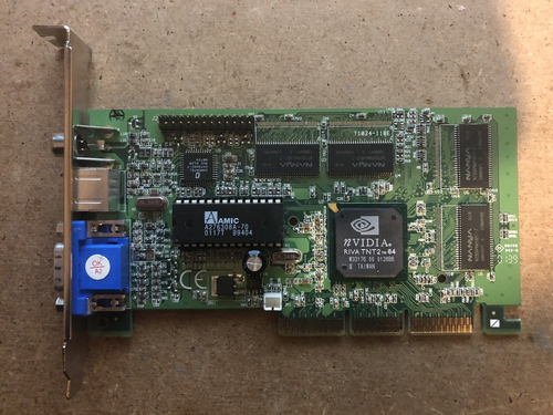 nVidia Riva TNT2 M64 32MB AGP VGA Card - Photo 3/4