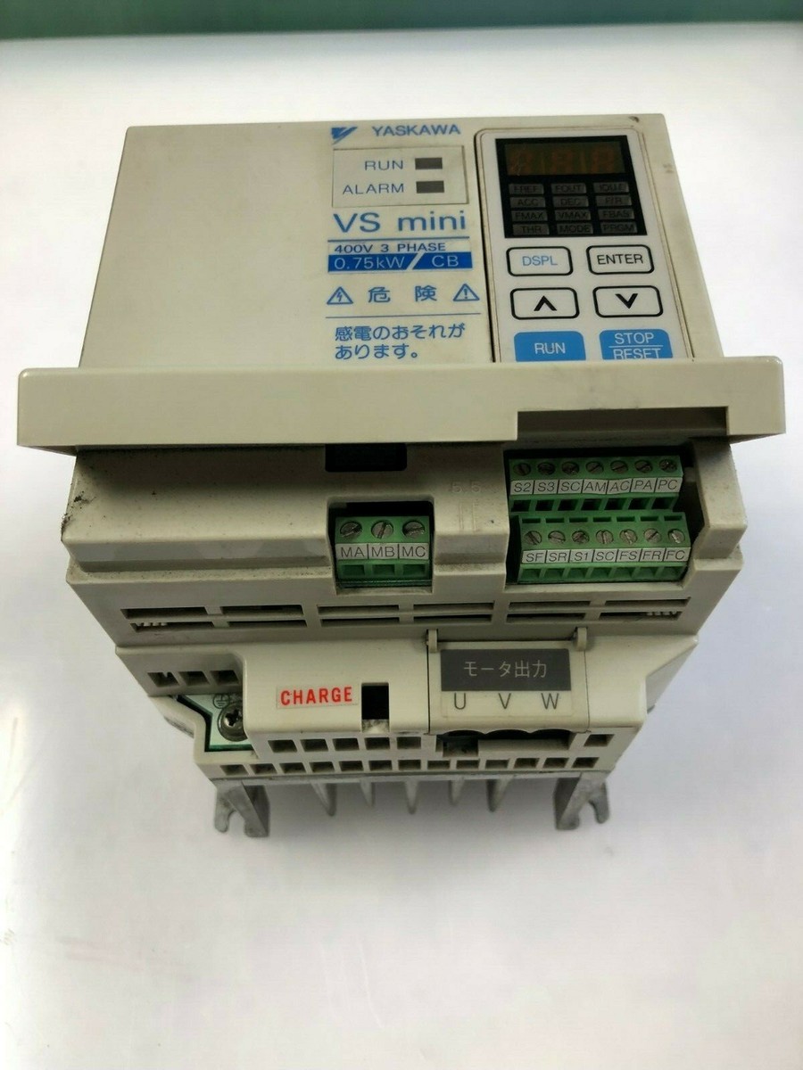 YASKAWA VS MINI DIGITAL OPERATOR JVOP-120 CIMR-XCBA40P7 3PH