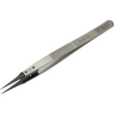 Regine tweezers 5-SA-CP steel with synthetic tips from CP SWISS MADE