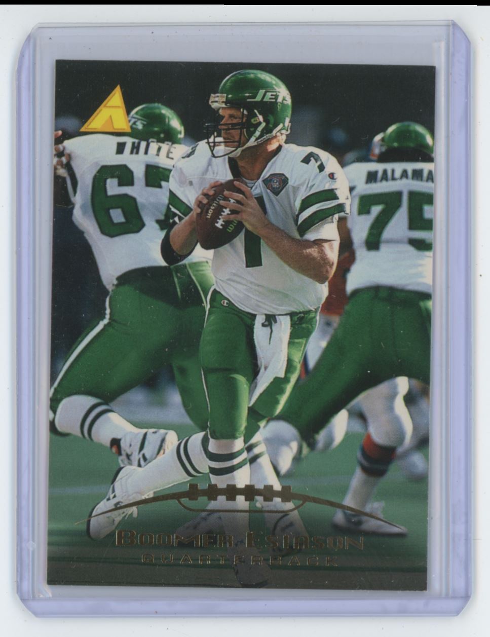 1995 Pinnacle Boomer Esiason . New York Jets #147