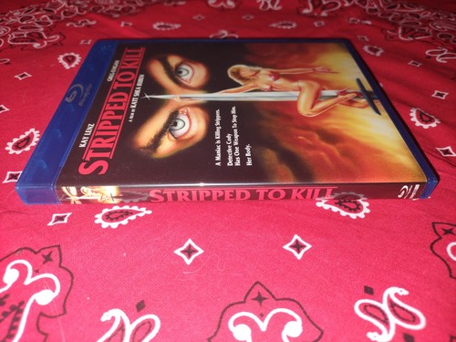 Stripped to Kill Scorpion veröffentlicht Blu-ray ~ Roger Corman, 80er Slasher NEUWERTIG OOP - Bild 3 von 11