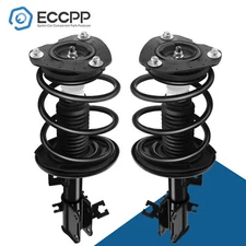 For 2009-14 Nissan Maxima Front 2x Loaded Complete Struts & Coil Spring Assembly