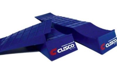 Cusco Jack Assist Ramp Set Low Down Slope - Blue (2 pcs) part A517 SL99